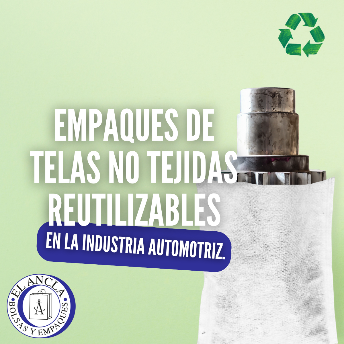 EMPAQUES DE TELAS NO TEJIDAS REUTILIZABLES